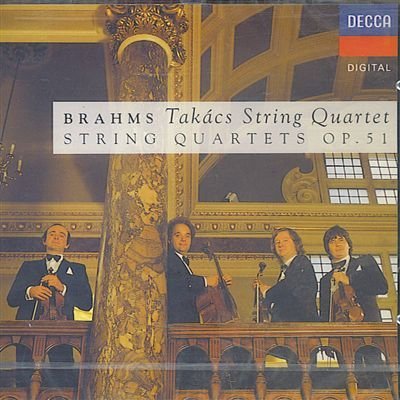 J. Brahms/Qrt String 1/2@Takacs Qrt